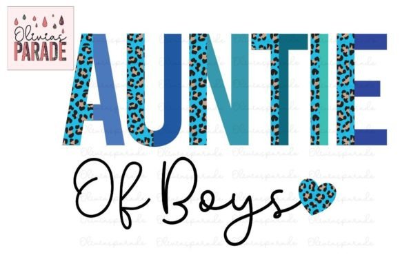 Auntie of Boys Blue Leopard Print Png: A Designer's Take on This Trendy Pattern