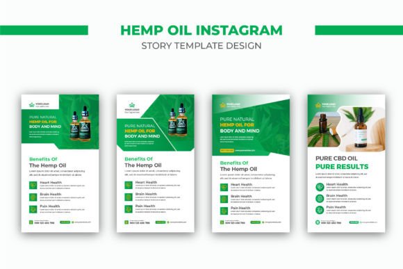 Designing a Cohesive Brand Narrative with Hemp Oil CBD Instagram Stories