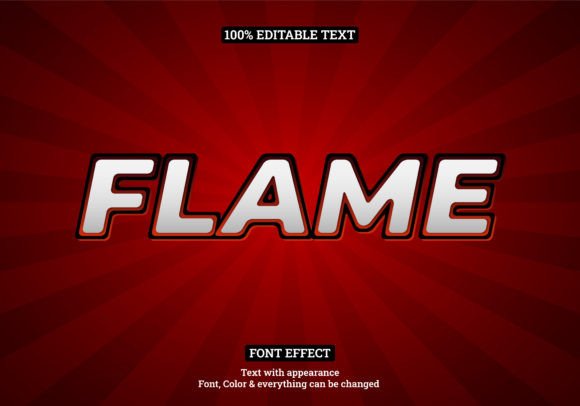 Ignite Your Brand with the Red Flame Style Editable Text Effect