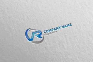 Letter R Logo Design 70: A Modern Vector Template for Financial and Digital Brands