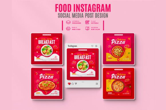 Make Your Pizza Brand Sizzle on Instagram with a Fast Food Post