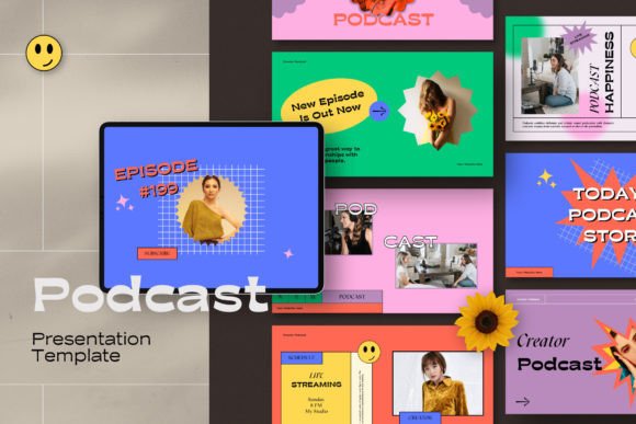 PODCAST Powerpoint Template: A Modern Toolkit for Visual Storytelling