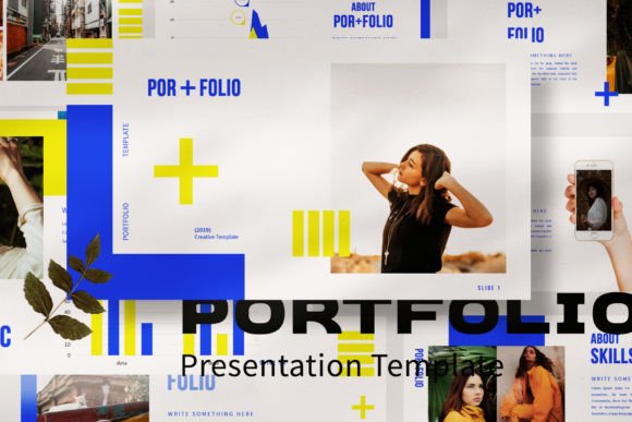 Portfolio Googleslide Template: A Modern Design for Creative Professionals