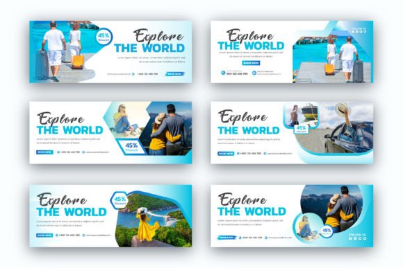 Stand Out This Season with a Professional Holiday Travel Agency Facebook Cover