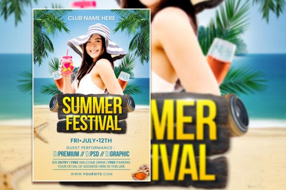 Summer Festival Flyer Template: Your Ticket to Vibrant Promotion
