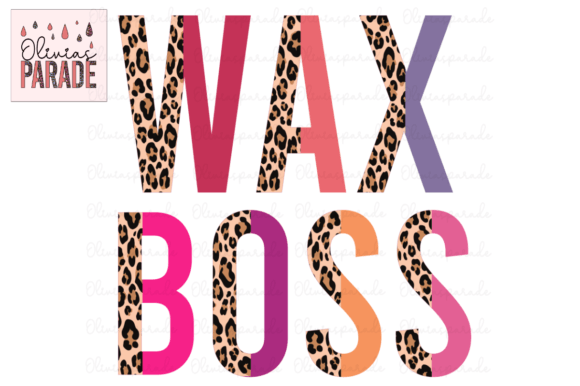 Unleash Your Brand's Wild Side with Wax Boss Leopard Print Png